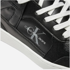 Sneakersy damskie skórzane za kostkę Calvin Klein Jeans YW0YW01489-0GM 38 Czarne (8720109963083) - obraz 6