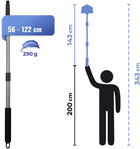 Швабра Maximex Multiflex Багатофункціональна з телескопічною ручкою (4008069052776) - зображення 3