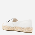 Espadryle damskie skórzane Tory Burch torb144346-109 36 (6US) Białe (196133575147) - obraz 3