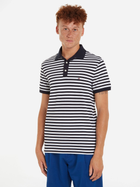 Polo męskie długie Tommy Hilfiger thmw0mw177710a4 2XL Granatowe (8720646284665)