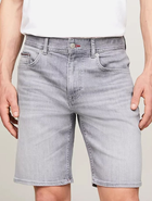 Spodenki jeansowe krótkie męskie Tommy Hilfiger thmw0mw351771b1 33 Szare (8720646475254)