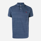 Polo męskie długie Polo Ralph Lauren prl710666998005 XL Niebieskie (3614713271250) - obraz 4