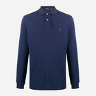 Поло довге чоловіче Polo Ralph Lauren prl710680790046 S Синє (3616411320186) - зображення 4