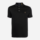 Поло довге чоловіче Polo Ralph Lauren prl710685514002 XL Чорне (5045019156671) - зображення 4