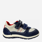 Buty sportowe chłopięce Geox B8232A08510-C1297 27 Szary/Granatowy (8058279180499)