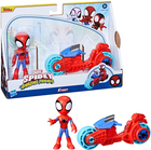 Figurka do gry Hasbro Spiderman z motocyklem 10 cm (5010996225573) - obraz 2