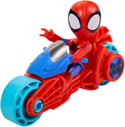 Figurka do gry Hasbro Spiderman z motocyklem 10 cm (5010996225573) - obraz 5