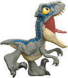 Figurka dinozaura Mattel Jurassic World Mega Roar Velociraptor 20 cm (0194735201532) - obraz 3