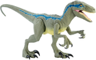 Фігурка динозавра Mattel Jurassic World Riesendino Velociraptor Blue 45 см (0887961734737) - зображення 2