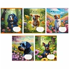 Зошит 1 Вересня Floral dog 12 аркушів лінія мікс дизайнів (766943)