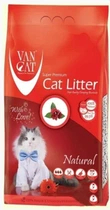 Бентонитовый наполнитель для котов Van Cat Classic Natural без запаха красный, 20 кг
