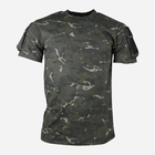 Тактическая футболка Kombat UK TACTICAL T-SHIRT L Мультикам Черная (kb-tts-btpbl-l)