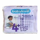 Підгузники Babylove Premium 4+ Maxi Plus (9-15 кг) 38 шт