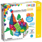 Магнітний конструктор Magna-Tiles House 28 деталей (0631291183327) - зображення 1