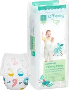 Подгузники-трусики Offspring Fun Figures размер L 9-14 кг 36 шт (9355465008537)
