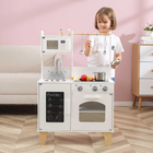 Кухня Viga Toys PolarB Little Chef's Kitchen with Light and Sound Біла (6971608440816) - зображення 5