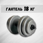 Гантель 18кг GREY
