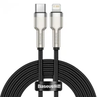 Кабель Baseus Cafule Metal Cable Type-C to Lightning PD 20W 2m CATLJK-B01 Black