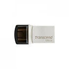USB флеш накопичувач Transcend 128GB JetFlash 890 Silver USB 3.1/Type-C (TS128GJF890S) (210421)