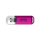 USB флеш-накопитель, флешка A-DATA C906 USB2.0 64GB Purple Pink (AC906-64G-RPP)