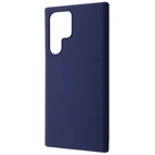 Чехол противоударный силиконовый WAVE Premium Full Silicone Cover для Samsung Galaxy S22 Ultra midnight blue