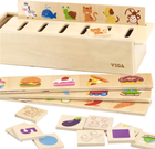 Sorter Viga Montessori Zwierzęta Owoce Warzywa (6971608445033) - obraz 2