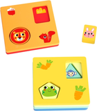 Іграшка розвиваюча Tooky Toys Montessori Форми та кольори Тварини (6972633372172) - зображення 9