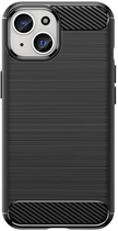 Etui Hurtel Carbon Case do iPhone 15 Black (9145576279410)