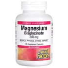 Микроэлемент Магний Natural Factors Magnesium Bisglycinate 200 mg 120 Veg Caps