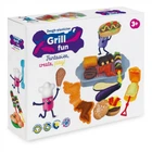 Набор для творчества DGT-ART из легкого пластилина Grill fun (TY4458)