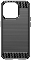 Панель Hurtel Carbon Case для iPhone 15 Pro Black (9145576279458) - зображення 2