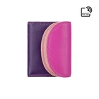 Компактный женский кожаный кошелек Visconti RB126 Zanzibar (Berry Multi)