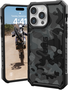 Etui Urban Armor Gear Pathfinder SE MagSafe do Apple iPhone 15 Pro Midnight Camo (114283114061) - obraz 1