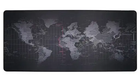Коврик для мыши Voltronic 300x800 тканевой Карта мира с боковой прошивкой толщина 3мм Mixed