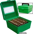 Коробка МТМ R-100 для патронів 308 Win 100 шт. Зелений (17730467)