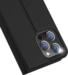 Чохол-книжка Dux Ducis Skin Pro для iPhone 15 Pro Black (6934913025413) - зображення 6