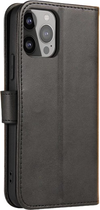 Etui z klapką Hurtel Magnet Case do Samsung Galaxy S24 Ultra z portfelem Black (9145576284797) - obraz 4