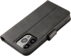 Чохол Hurtel Magnet Case для Samsung Galaxy S24 з гаманцем Black (9145576284735) - зображення 3