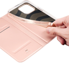 Чохол-книжка Dux Ducis Skin Pro для iPhone 15 Pro Pink (6934913025437) - зображення 4