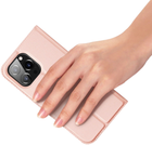 Чохол-книжка Dux Ducis Skin Pro для iPhone 15 Pro Pink (6934913025437) - зображення 5