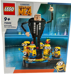 Zestaw klocków LEGO Despicable Me Brick-Built Gru and Minions 839 elementów (75582) (955555905913222) - Outlet - obraz 3