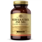 Натуральная добавка Solgar Resveratrol 250 мг with red Wine Extract Капсулы