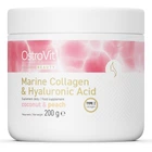 Натуральна добавка OstroVit Marine Collagen Hyaluronic Acid Vitamin C зі смаком кокоса та персика