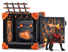 Zestaw do zabawy Schleich Eldrador Creatures BattleCave Lava Hyena 42674 (4059433731957) - obraz 2