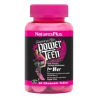 Витамины и минералы Natures Plus Power Teen for Her, 60 жевательных таблеток - Лесная ягода
