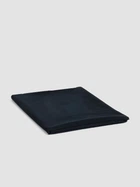 Простынь из вареного хлопка Leglo Black 180x200x30 (на резинке)