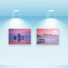 Серія постерів Riviera Blanca Дзеркало 28x40 см х 2 шт (PS-025)