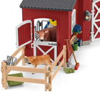 Zestaw do zabawy Schleich Farm World Duża czerwona farma ze zwierzętami i akcesoriami 42606 (4059433652306) - obraz 7