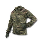 Кофта флісова з капюшоном Kiborg Jacket Grid Fleece Multicam XXL - зображення 3