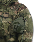 Кофта флісова з капюшоном Kiborg Jacket Grid Fleece Multicam XXL - зображення 4